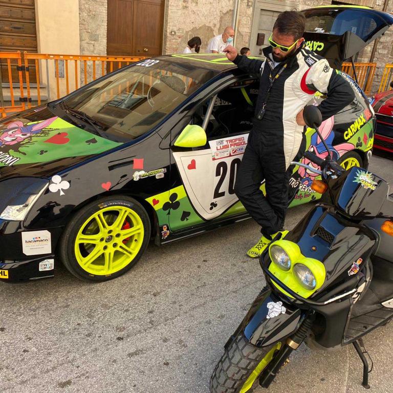 Gubbio 55 Luigi Fagioli CR Rally Team macchina e motorina