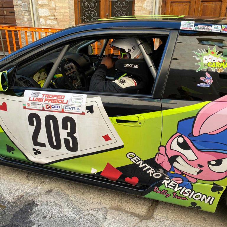 55 Luigi Fagioli CR Rally Team Honda Civic Type R