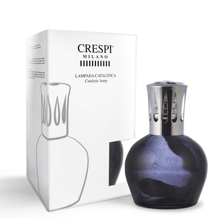Crespi Lampada catalitica nera tonda Centro Revisioni
