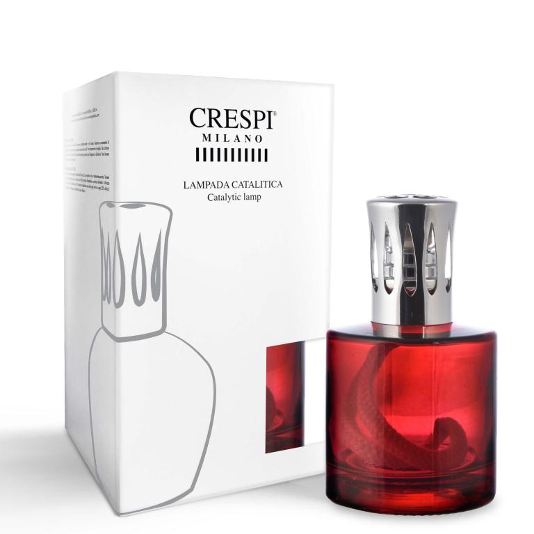 Crespi Lampada catalitica rossa cilindrica Centro Revisioni