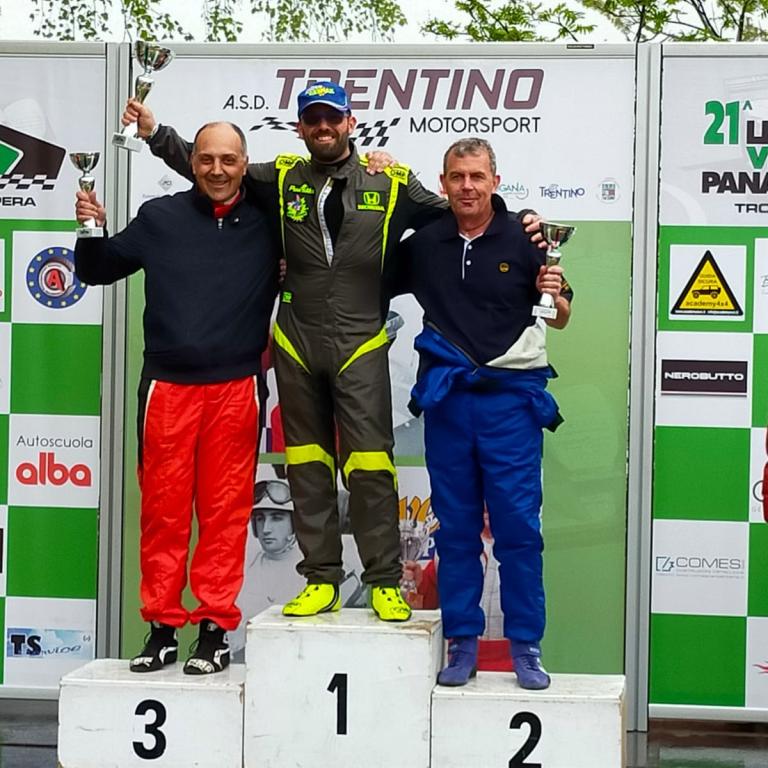 podio CR racing team levico